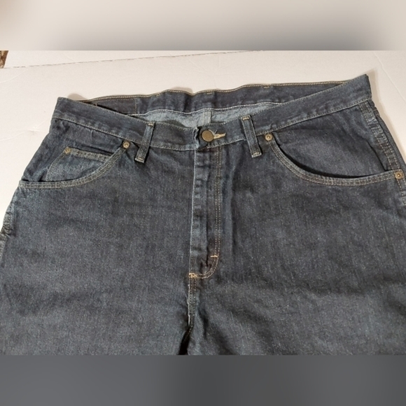 Wrangler Dark Denim Jeans 36 X‎ 29 - Picture 6 of 7
